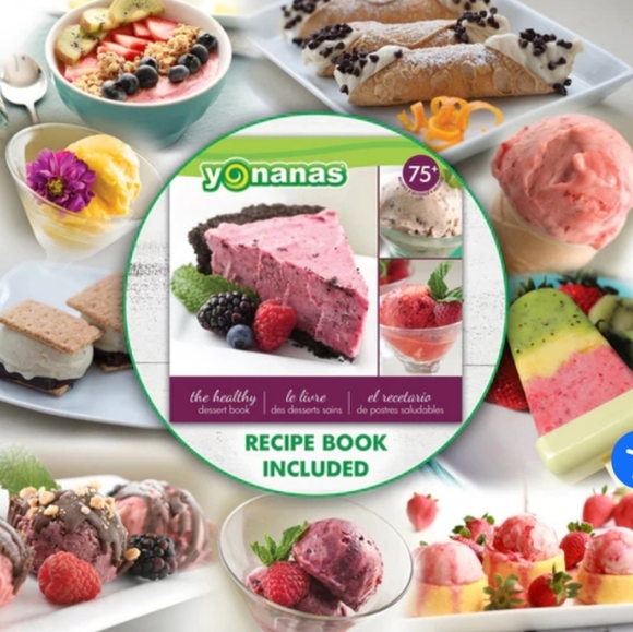 Yonanas DELUXE Soft Serve Dessert Maker with Expanded Recipe Book - Picture 13 of 16